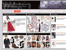 Tablet Screenshot of fashionrooftop.com
